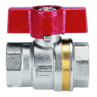 Vanne à boisseau sphérique femelle-femelle ASTER poignée papillon 0824R