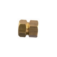 Raccord laiton biconique femelle écrou 1/2"