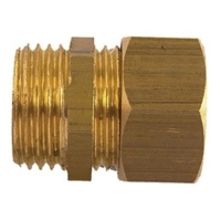 Raccord  biconique laiton mâle écrou