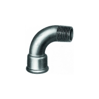 Courbe 90° mâle femelle grand rayon 1 noir