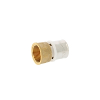 Raccord femelle fixe laiton pour tube multicouche XR à sertir