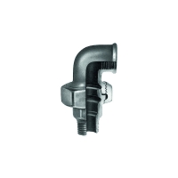 Coude union mâle femelle joint conique 98 noir