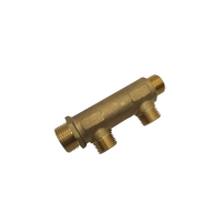 Collecteur laiton composable mâle 3/4 mâle 1/2