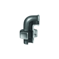 Coude union femelle joint conique 96 noir