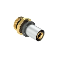 Raccord droit mâle LBP EASYTEC avec O-Ring