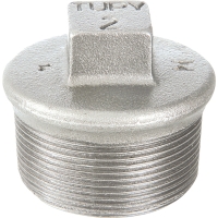 Bouchon mâle avec bourrelet 290 galva