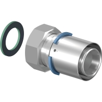 Raccord à sertir écrou libre femelle S-Press