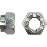 Écrou à créneau HK classe 8 DIN 935 Zingué