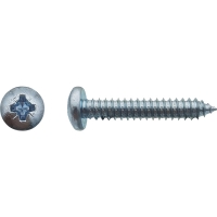 Vis à tôle tête cylindrique bombée large Pozidriv® Zingué