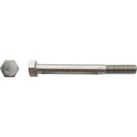 Vis tête hexagonale filetage partiel Inox A2