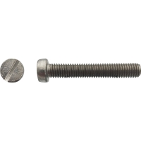 Vis à métaux tête cylindrique fendue Inox A2