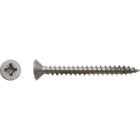 Vis pour panneaux agglomérés tête fraisée Pozidriv® Inox A2