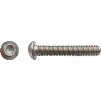 Vis tête bombée six pans creux (BHC) Inox A2