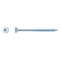 Vis pour panneaux agglomérés tête fraisée Filetage Partiel Torx® Zingué