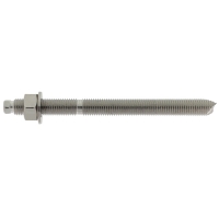 Bout fileté Inox A4 avec douille de vissage