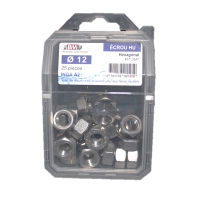 Écrou hexagonal HU DIN 934 Inox A2 Coque