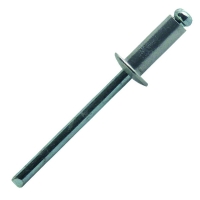 Rivet aveugle tête plate aluminium/acier ASD