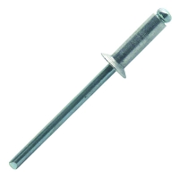 Rivet aveugle tête plate aluminium/acier ASK