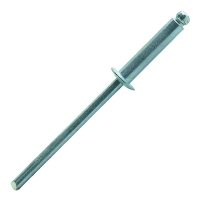 Rivet aveugle tête plate acier SD