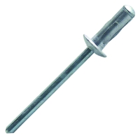 Rivet aveugle multi serrage tête plate aluminium/ acier UD