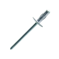 Rivet aveugle multi serrage tête plate aluminium/acier UX