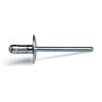 Rivet aveugle multiserrage aluminium/acier Tête Extra Large GOMULTI