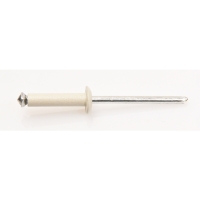 Rivet aveugle éclaté aluminium/acier Tête Ronde GOSTAR TRS Blanc 9002
