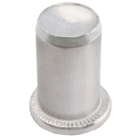 Écrou à sertir borgne Tête Ronde aluminium GOFIX