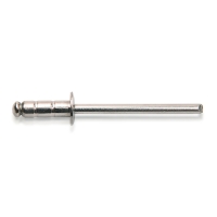 Rivet aveugle multiserrage aluminium/inox Tête Ronde GOMULTI MINOX