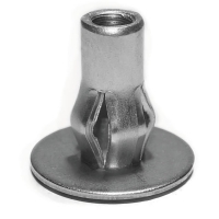 Écrou à sertir etoilé cranté acier Tête Plate GOFIX