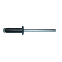 Rivet aveugle aluminium/acier Tête Large GORIVET ALX noir