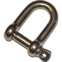 Manille droite en inox