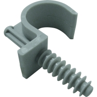Crochet de fixation pour gaine ou tube FIX-RING simple