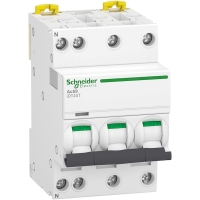 Disjoncteur modulaire 3P+N ACTI9 IDT40T courbe C V/V