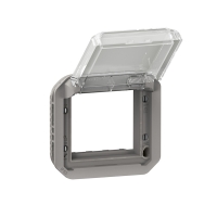 Adaptateur étanche PLEXO avec volet pour fonction Mosaic