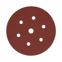 Disque abrasif appliqué P64E Selfgrip - 7 trous - diamètre 150 mm