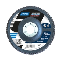 Disque à lamelles SUPER BLEUE DUO - plat - diamètre 125 mm