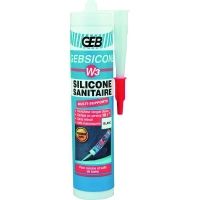 Mastic silicone sanitaire GEBSICONE W3