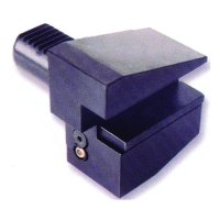 Porte outils VDI B4 radial court inversé