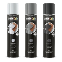 Peinture antirouille COMBICOLOR HAMMERTONE aérosol