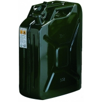 Jerrican Hydrocarbures en tôle Vert