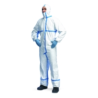Combinaison à usage court Tyvek 600 Plus avec chaussettes Type 4/5/6