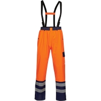 Pantalon haute visibilité DARIUS orange/marine