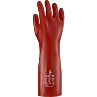 Gant chimique PVC ROUGE