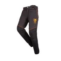 Pantalon forestier Perthus gris anthracite/noir