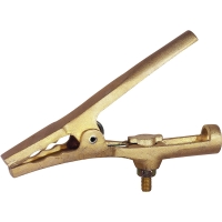 Pince de masse crocodile bronze