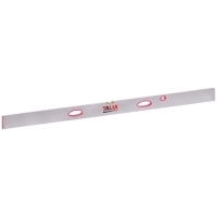 Règle niveau de maçon en aluminium avec 2 fioles incassables