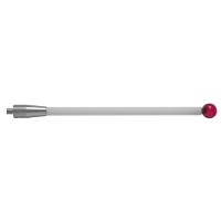 Stylet droit bille rubis tige céramique
