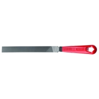 Lime plate à main demi-douce emmanchée