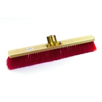 Balai d'atelier et piste en PVC rouge